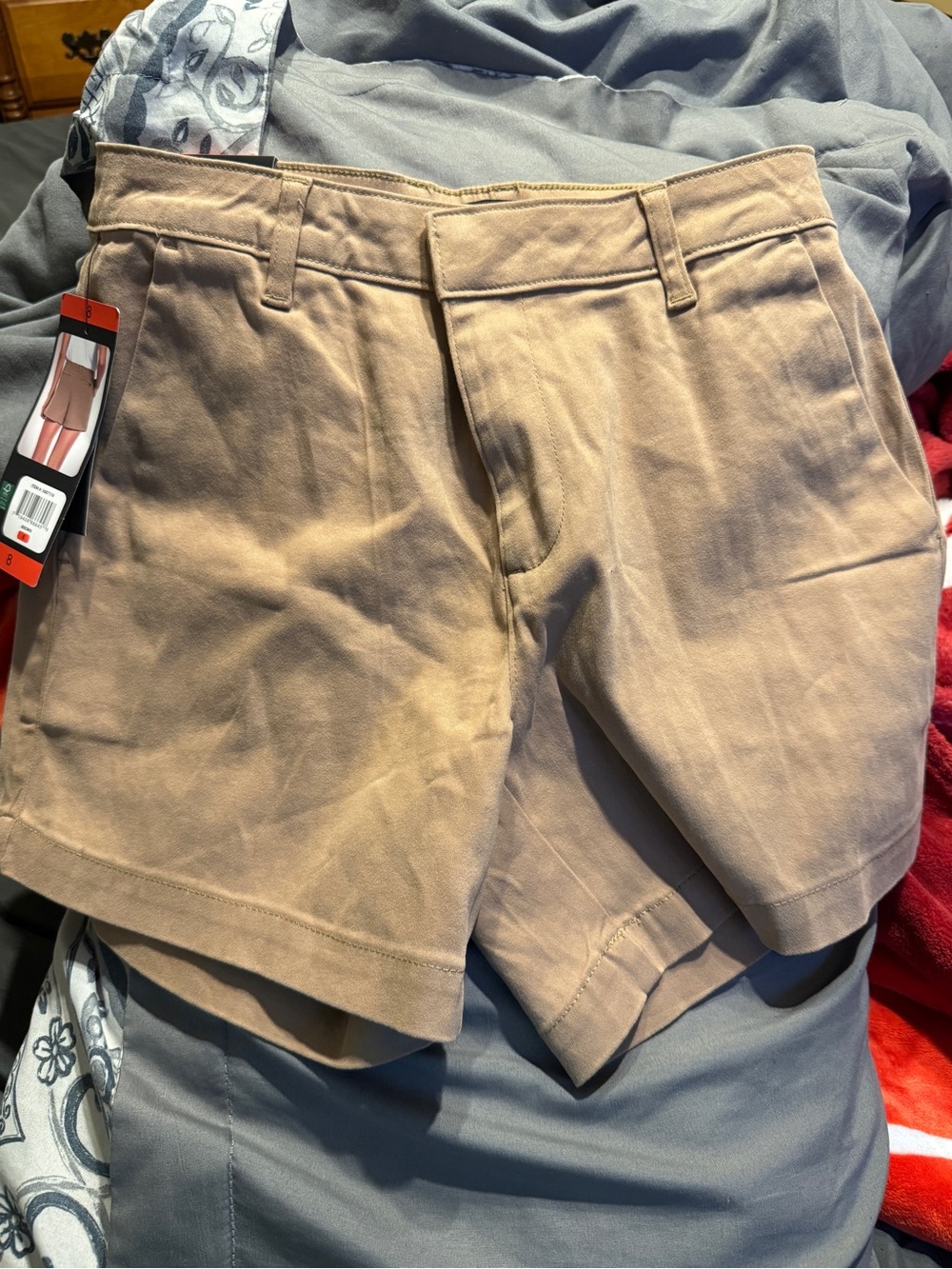 Banana Republic Women's Khaki Tan High-Rise Shorts